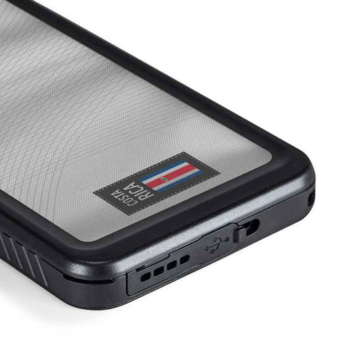 Costa Rica Soccer Flag Galaxy S23 Plus Waterproof Case